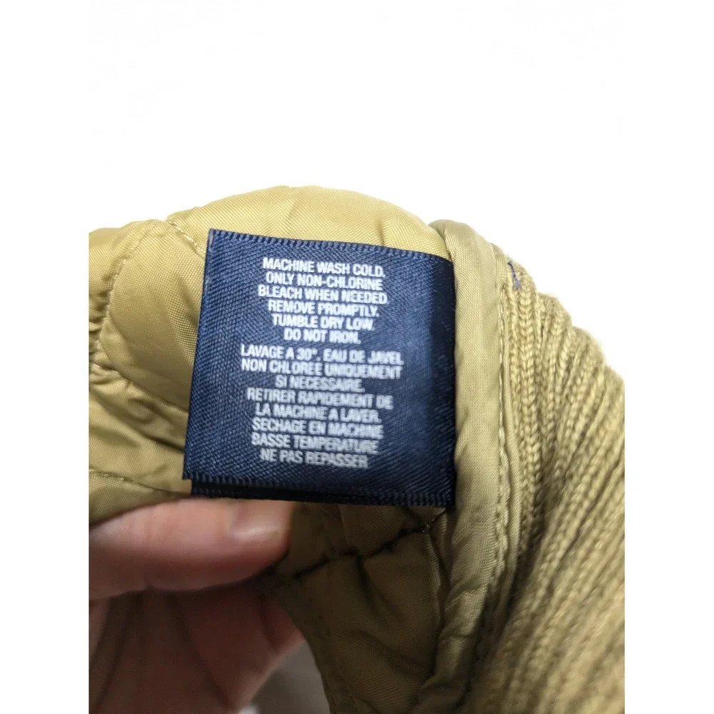 Ralph Lauren diamond stitched